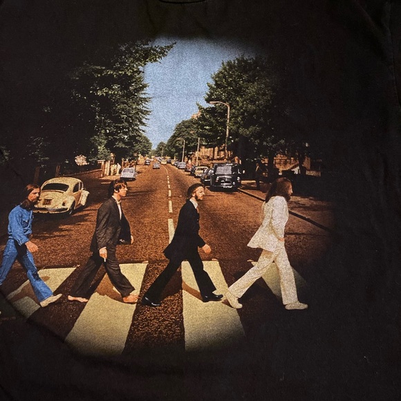 Apple Corp 2005 Beatles Abby Road Tee Shirt XL A1 - Picture 2 of 5